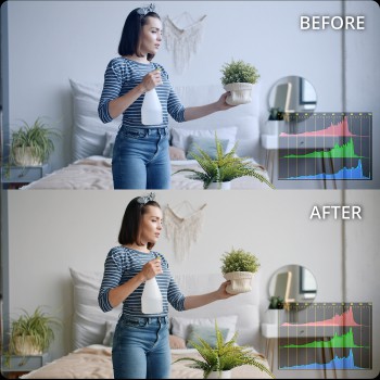 Perfect white balance indicator LUT