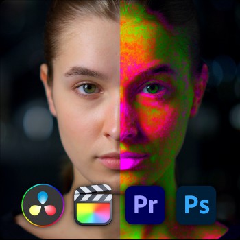 Perfect skin tone indicator LUT