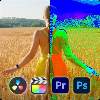 Saturation indicator LUT